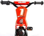 volare motorbike kinderfiets - jongens - 16 inch - oranje - 95% afgemonteerd