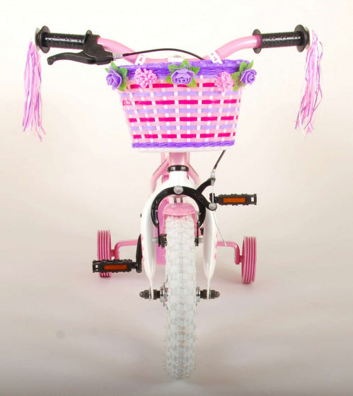 Volare Rose Kinderfiets Meisjes 12 inch Roze 95% afgemonteerd