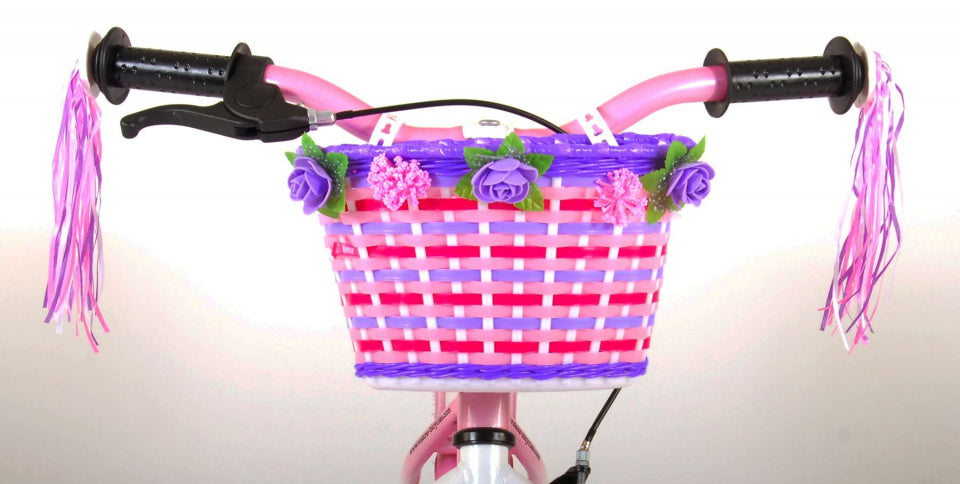 Volare Rose Kinderfiets Meisjes 12 inch Roze 95% afgemonteerd