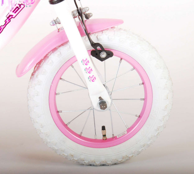 Volare Rose Kinderfiets Meisjes 12 inch Roze 95% afgemonteerd