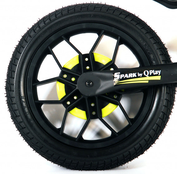 spark 12 inch junior groen/zwart