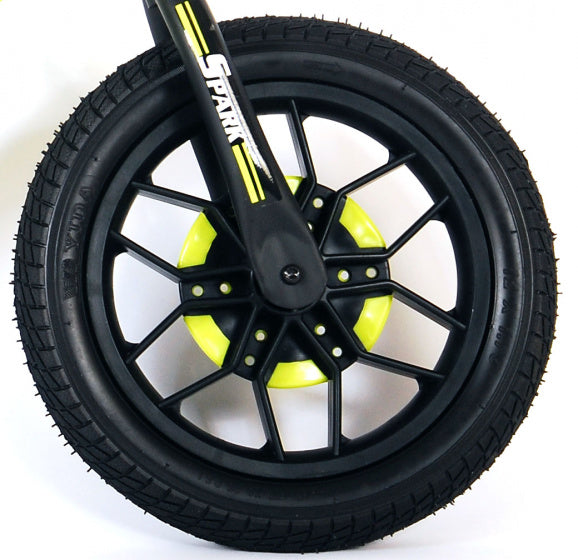 spark 12 inch junior groen/zwart
