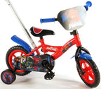 spider-man 10 inch 18 cm jongens doortrapper blauw/rood