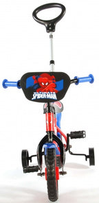 spider-man 10 inch 18 cm jongens doortrapper blauw/rood