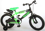 Volare Sportivo Kinderfiets Jongens 16 inch Neon Groen Zwart 95% afgemonteerd