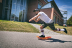 Volten Longboard Neon Clear Yellow 68,5 cm acryl geel