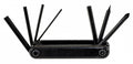 multitool 7 functies 9 cm zwart
