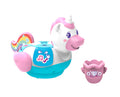 waterpret Eenhoorn junior 42,3 cm wit/roze/blauw