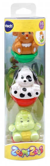 ZoomiZooz Tuimeldiertjes Huisdieren: 8,5 cm 3 stuks