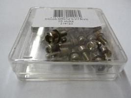 Inbus bout m5x12 (met onverliesbare ring) rvs. per 25