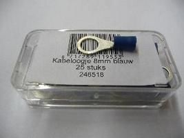 Bofix kabeloogjes m8 blauw 658