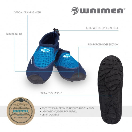 Aquaschoenen Marine/Kobalt Maat 36