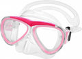 Waimea duikbril - kinderen - roze - lens van gehard glas