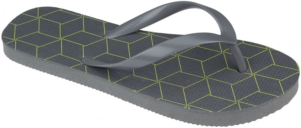 teenslippers Echo Beach jongens grijs/groen maat 31