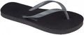 teenslippers Echo Beach jongens zwart/grijs maat 30