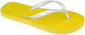 teenslippers Mambo Beach meisjes geel/wit maat 31
