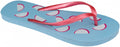 teenslippers Miami Beach dames blauw/roze maat 39