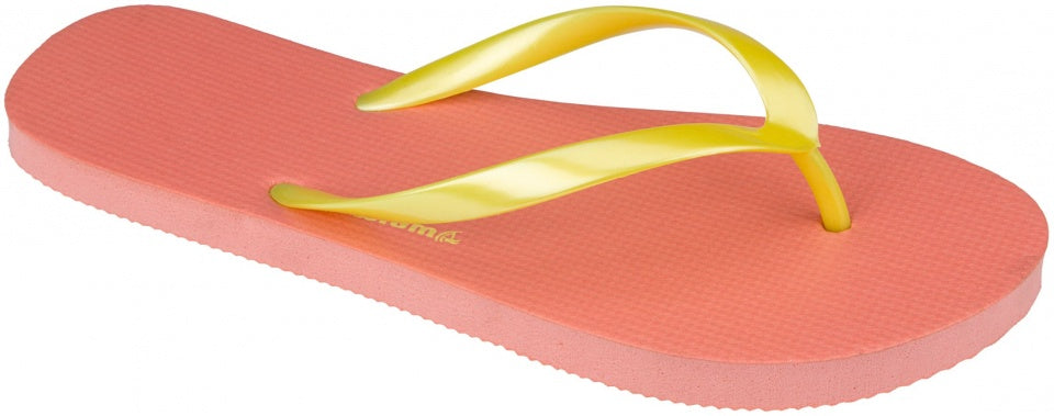 teenslippers Palm Beach dames roze/geel maat 40