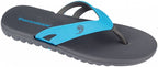 teenslippers Rider junior grijs/aqua maat 35