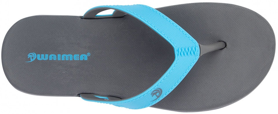 teenslippers Rider junior grijs/aqua maat 35