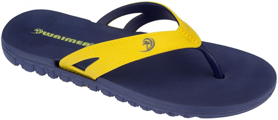 teenslippers Rider junior marine/geel maat 33