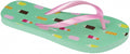 teenslippers Waikiki Beach meisjes mintgroen/roze mt 34