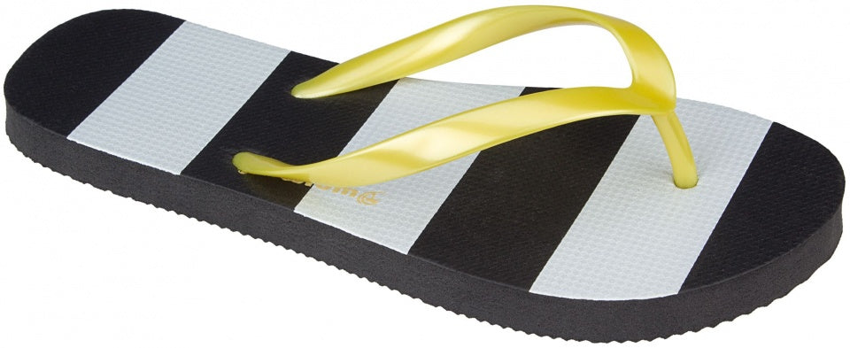 teenslippers Waikiki Beach meisjes zwart/wit maat 32