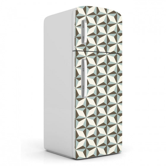 muurdecoratie Noordster 54 cm zwart/crème 4 stuks