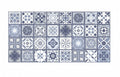 vloersticker 120 x 60 cm PVC blauw