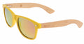 zonnebril Hawaii Burner unisex blank/geel