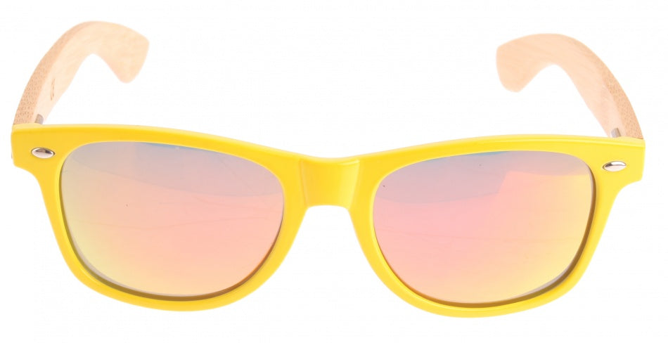 zonnebril Hawaii Burner unisex blank/geel