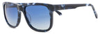 Wave hawaii Acetat houten zonnebril unisex UV400 zwart blauw