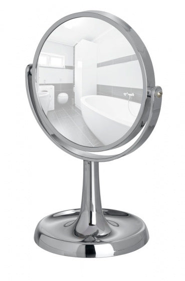 cosmetische spiegel Rosolina 28 x 15 cm ABS zilver