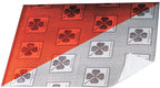 dampfilter 57 x 47 cm viscose wit/bruin 2 stuks