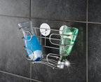 douche- en badrekje 29,5 x 17 cm RVS zilver