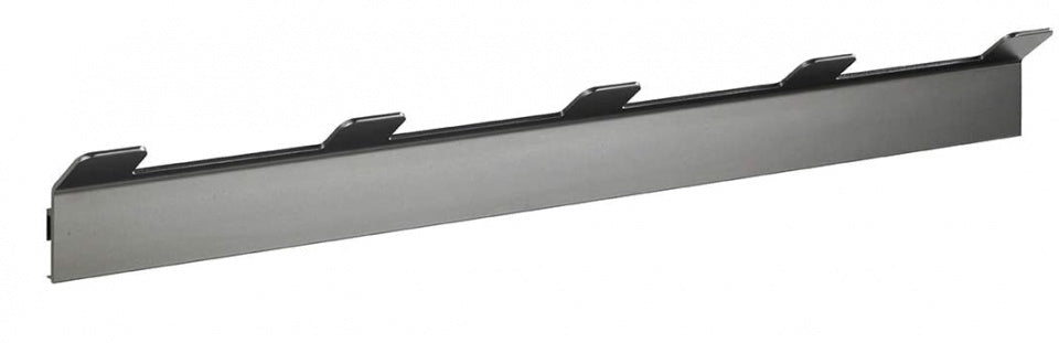 haakstrip Montella 49 cm aluminium antraciet