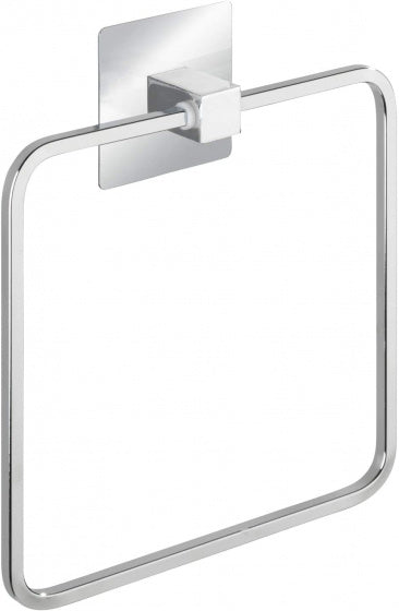 handdoekring Quadro Turbo-Loc 19,5 RVS zilver
