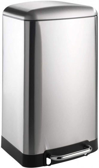 pedaalemmer Studio 30 liter 34 x 32,5 x 61 cm RVS zilver