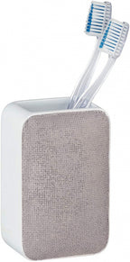 tandenborstelhouder Ambila 12 cm polyresin zalmroze
