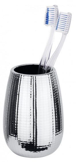 tandenborstelhouder Dakar 8,3 x 11,6 cm keramiek chroom