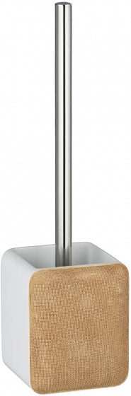 toiletborstel en houder Ambila 36,5 cm polystyreen bruin
