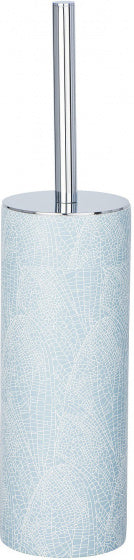 toiletborstel met houder Sky 36,5 cm polyresin lichtblauw