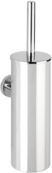 toiletborstel en houder Bosio Shine 40,5 cm RVS zilver
