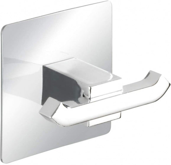 wandhaak Quadro Uno Turbo-Loc-systeem RVS 6,5x6,5cm zilver