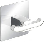 wandhaak Quadro Uno Turbo-Loc-systeem RVS 6,5x6,5cm zilver