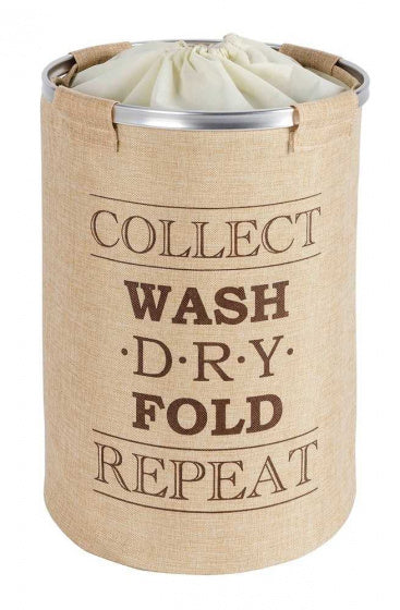 wasmand Ringo 40 x 54 cm 68 liter polyester beige