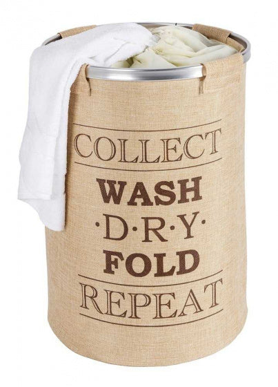 wasmand Ringo 40 x 54 cm 68 liter polyester beige
