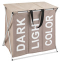 wasmand Trio Top 57 x 38 cm polyester taupe