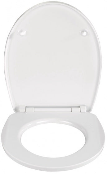 WC-bril Bois 38 x 41,5 cm duroplast bruin/wit