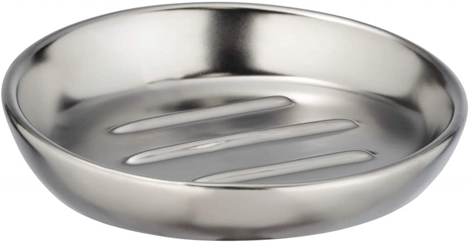 zeephouder Badi 11,5 cm keramiek chroom